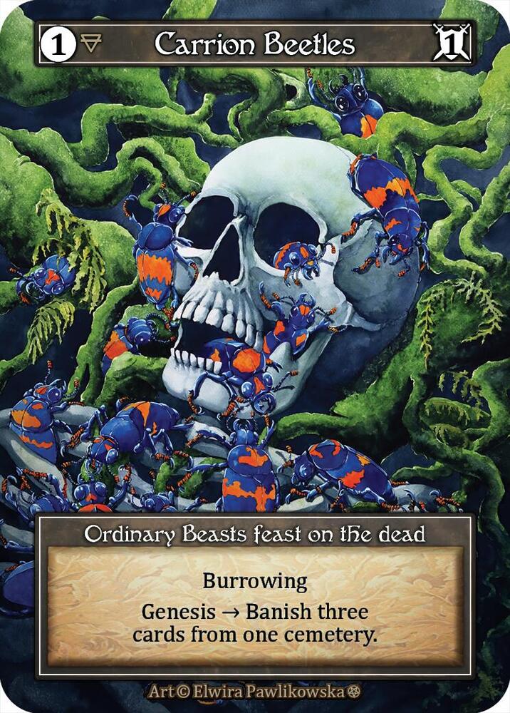 Carrion Beetles - Gothic (Foil)