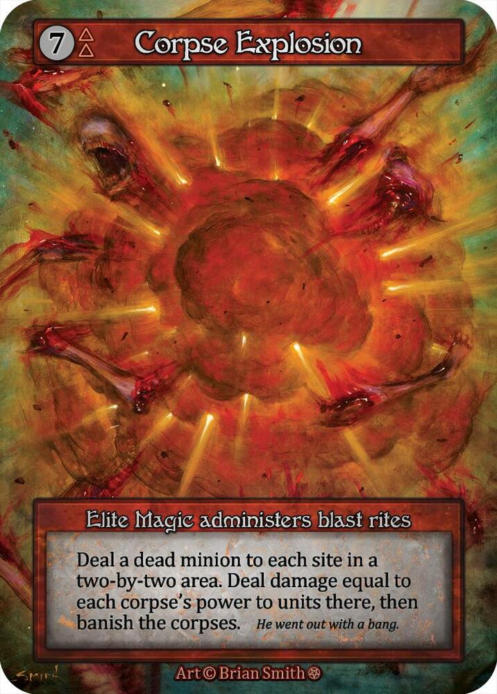 Corpse Explosion - Gothic (Non-Foil)