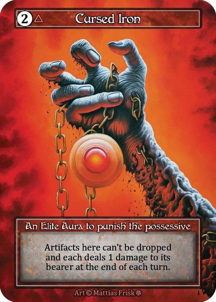 Cursed Iron - Gothic (Foil)