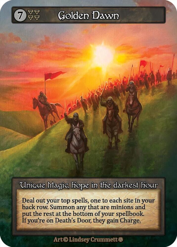 Golden Dawn - Gothic (Non-Foil)