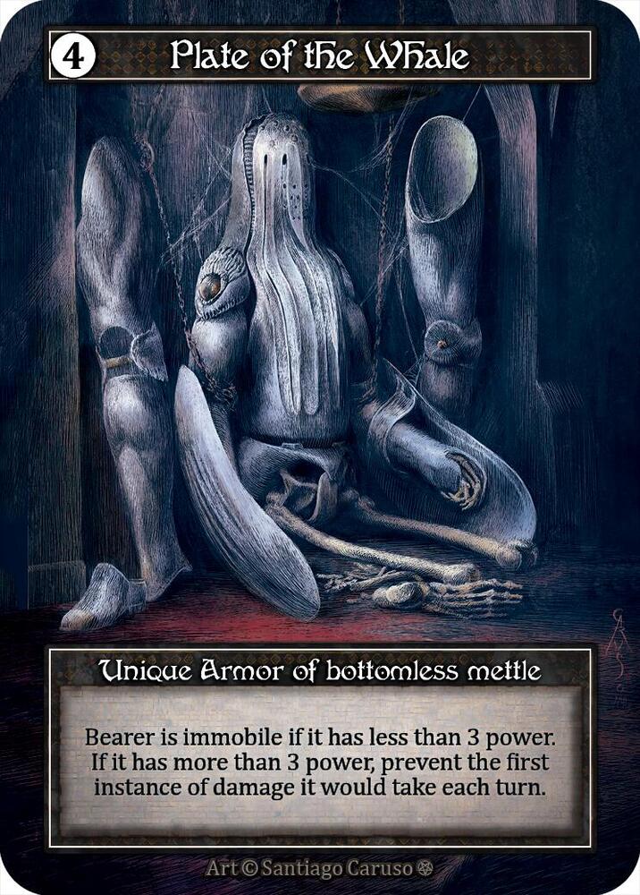 Plate of the Whale - Gothic (Foil)
