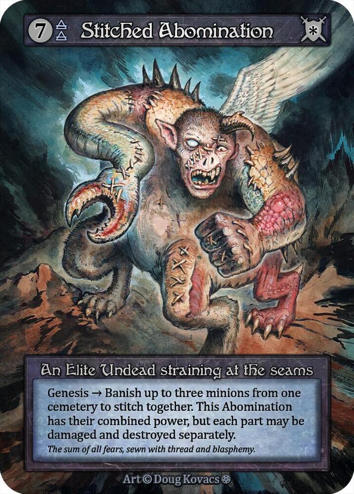Stitched Abomination - Gothic (Non-Foil)