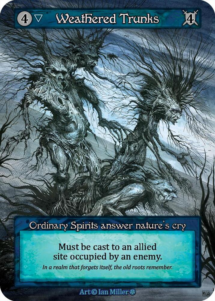 Weathered Trunks - Gothic (Non-Foil)