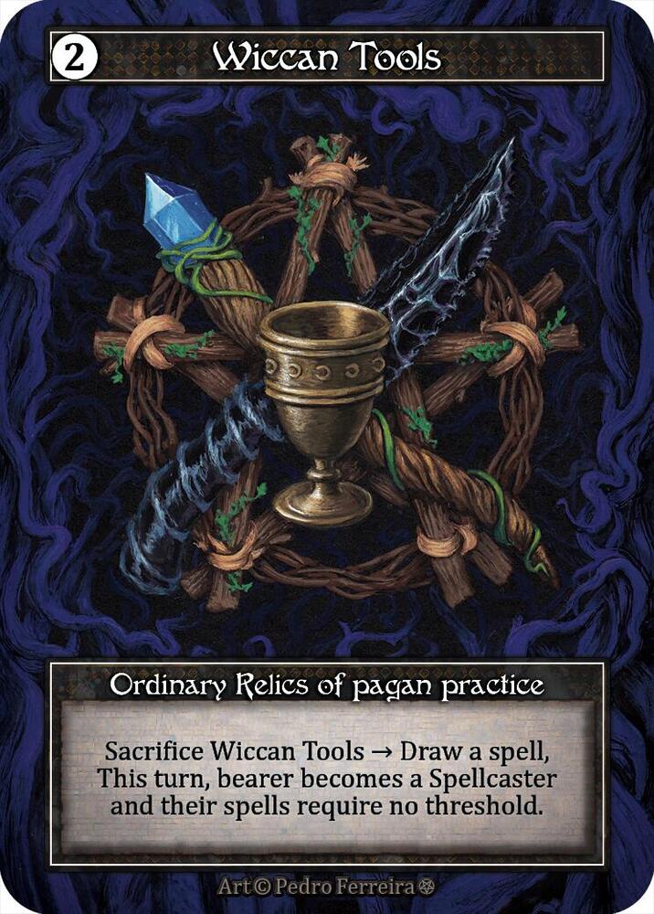 Wiccan Tools - Gothic (Foil)
