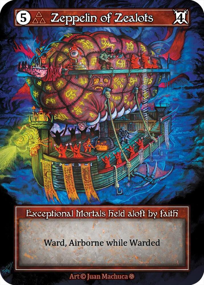 Zeppelin of Zealots - Gothic (Foil)