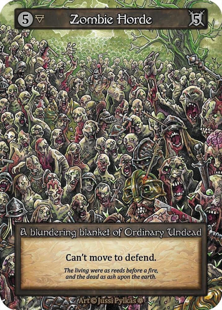 Zombie Horde - Gothic (Non-Foil)