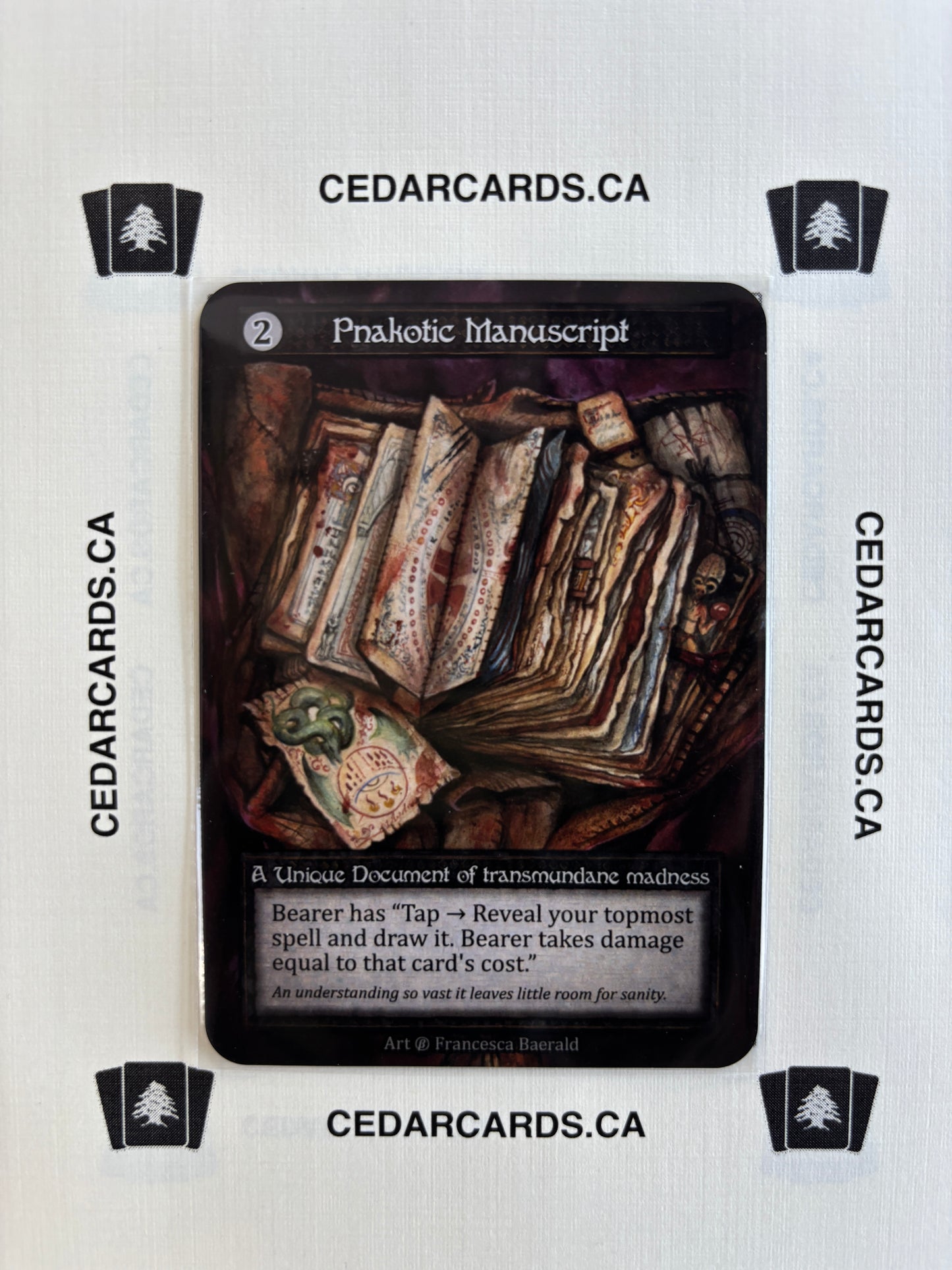 Pnakotic manuscript – Beta (Non-Foil)
