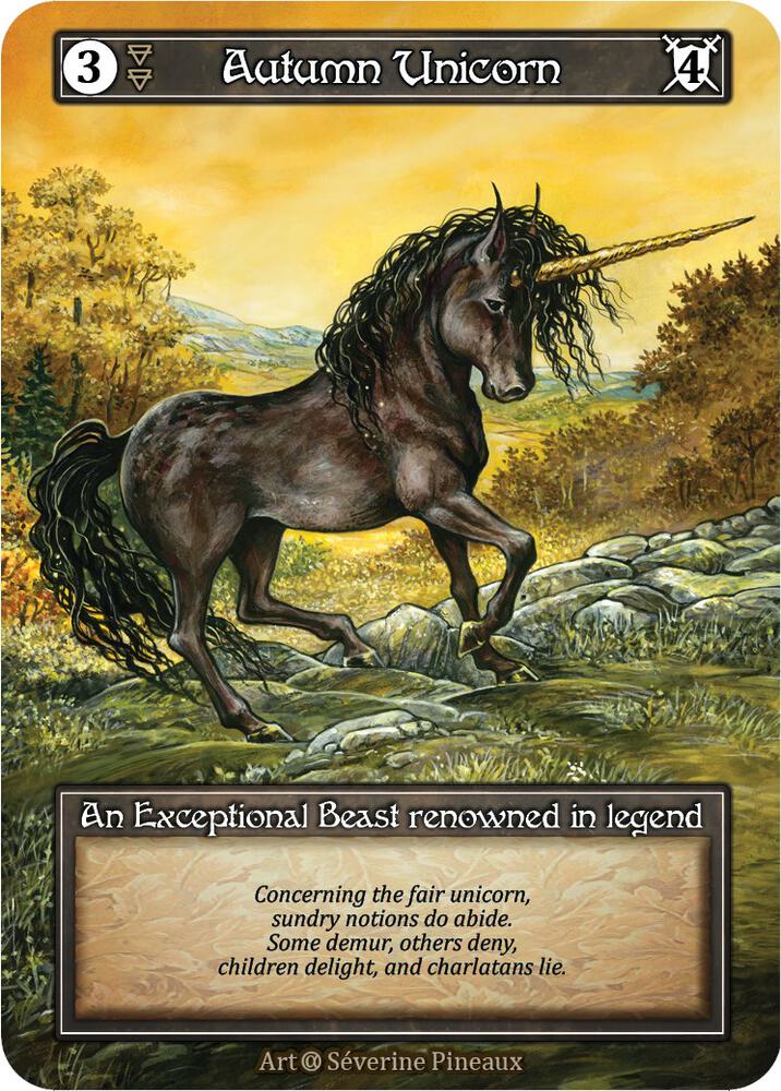 Autumn Unicorn - Alpha (Foil)