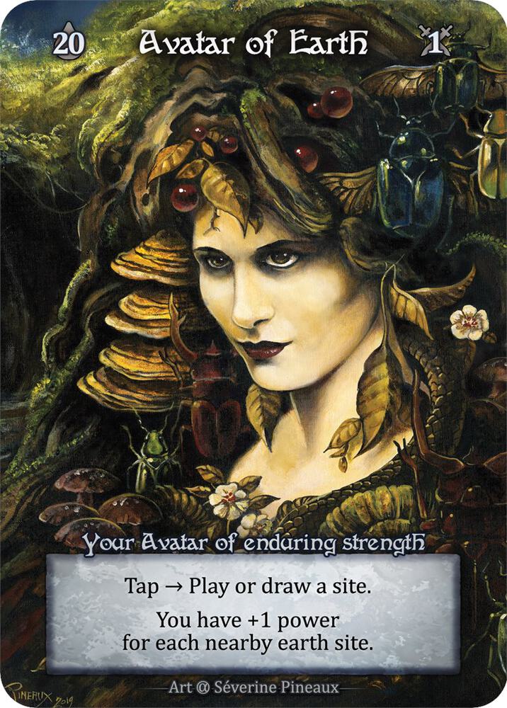 Avatar of Earth (Preconstructed Deck) - Alpha (Non-Foil)