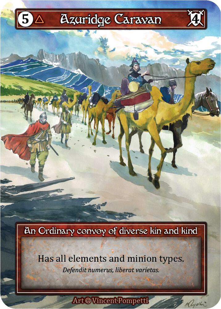 Azuridge Caravan - Alpha (Foil)