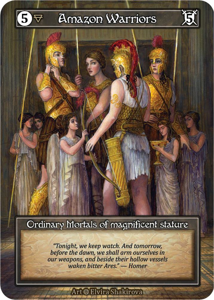 Amazon Warriors - Alpha (Foil)