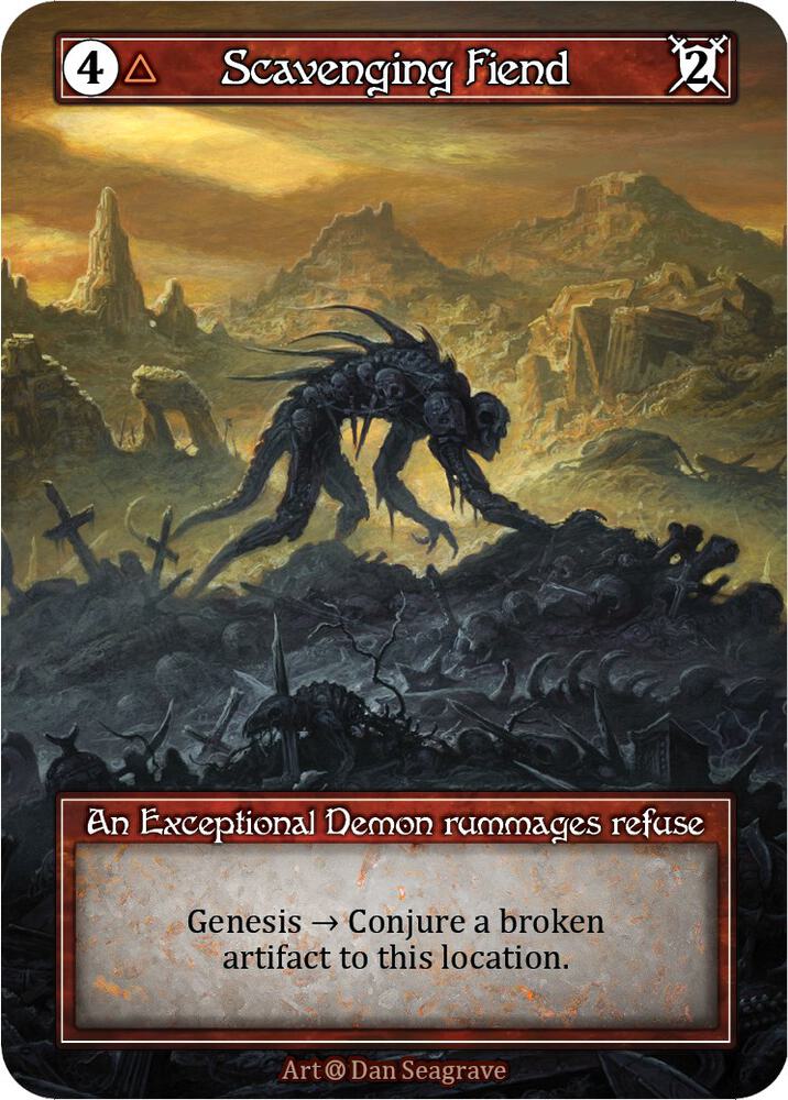 Scavenging Fiend - Alpha (Foil)