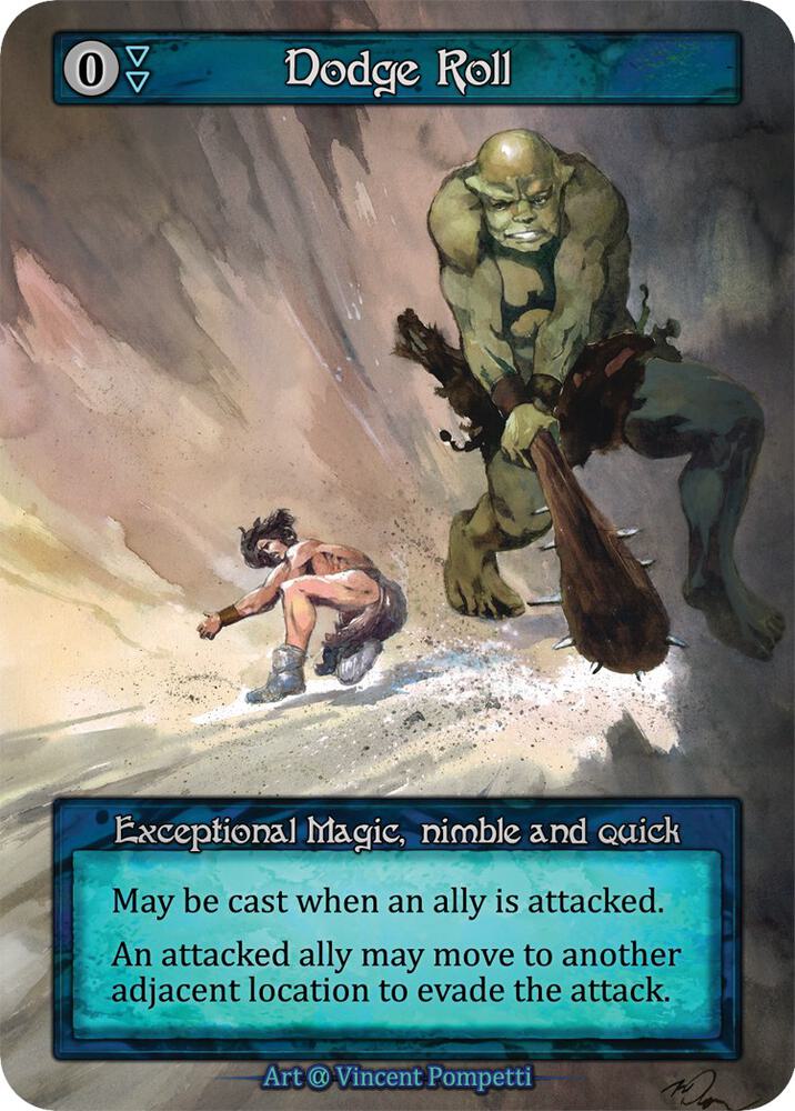Dodge Roll (Preconstructed Deck) - Alpha (Non-Foil)