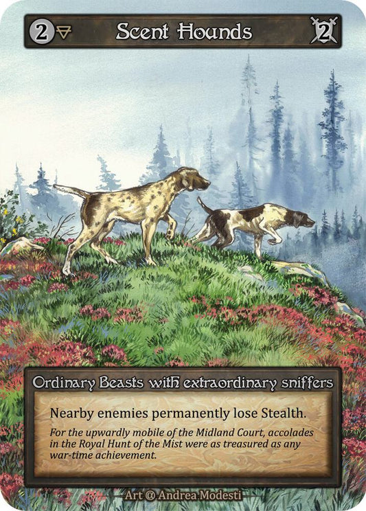 Scent Hounds (Preconstructed Deck) - Alpha (Non-Foil)