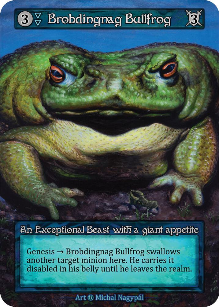Brobdingnag Bullfrog (Preconstructed Deck) - Alpha (Non-Foil)