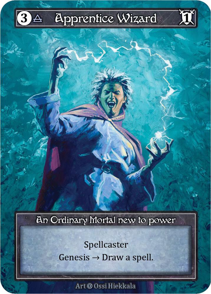 Apprentice Wizard - Alpha (Foil)