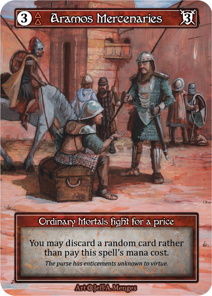 Aramos Mercenaries - Alpha (Foil)