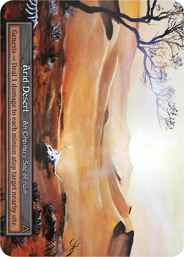 Arid Desert - Alpha (Foil)