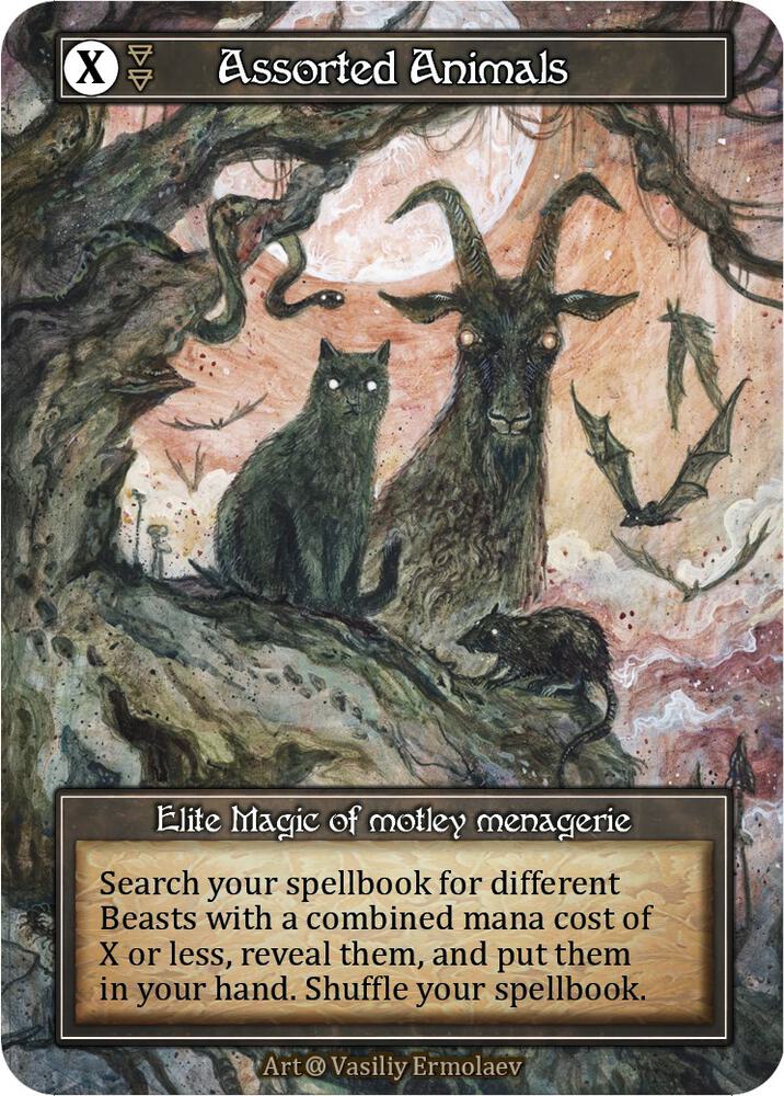 Assorted Animals - Alpha (Foil)