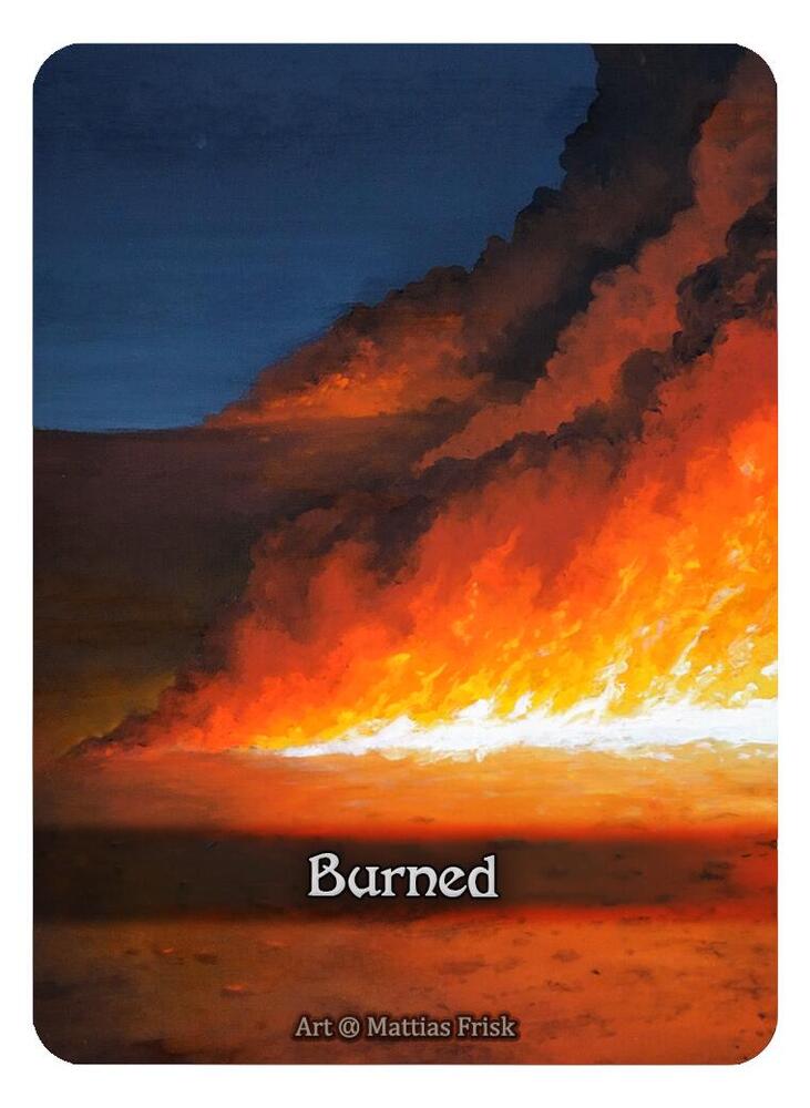 Burned/Engulfed (Box Topper) - Alpha (Non-Foil)