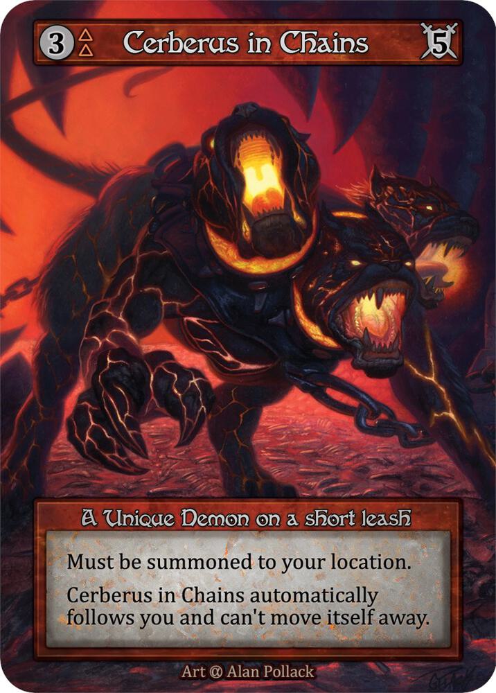 Cerberus in Chains - Alpha (Non-Foil)