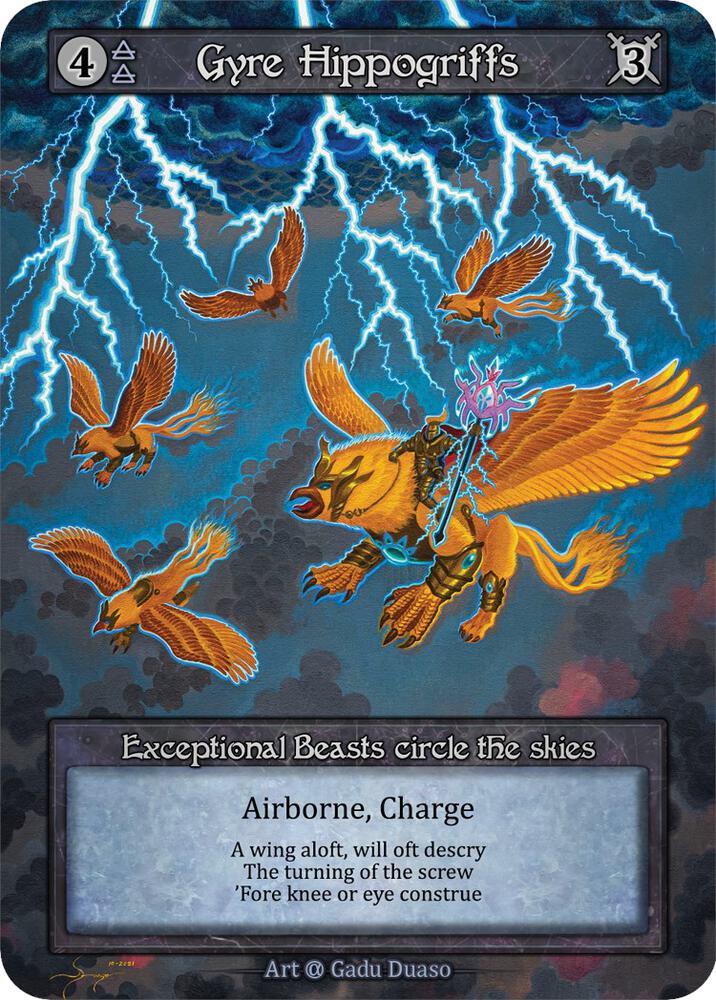 Gyre Hippogriffs (Preconstructed Deck) - Alpha (Non-Foil)