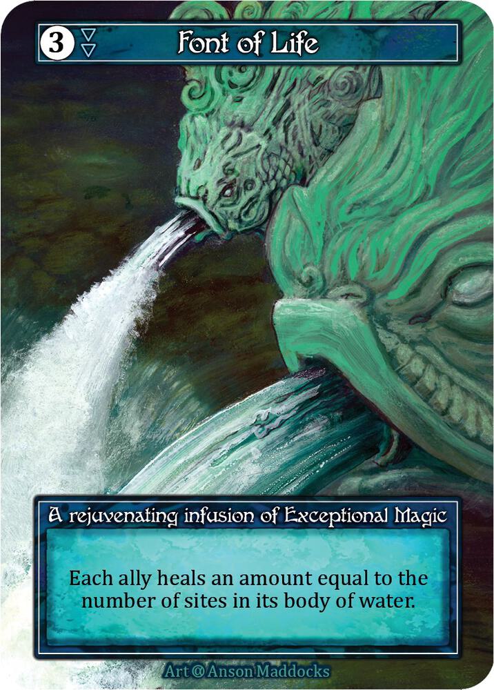 Font of Life - Alpha (Foil)