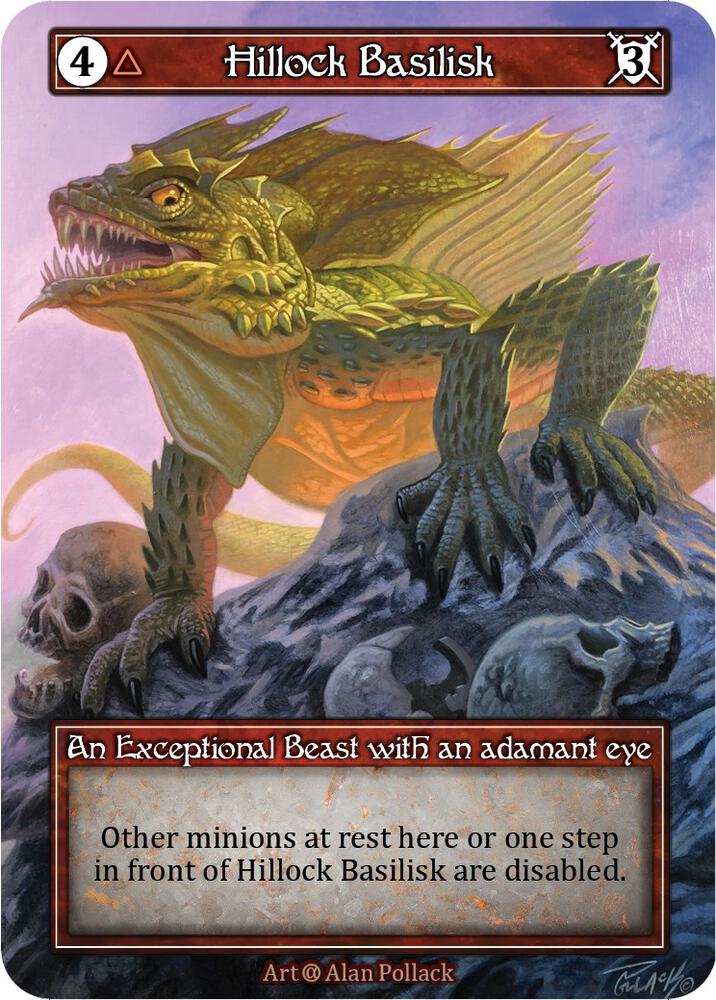 Hillock Basilisk - Alpha (Foil)