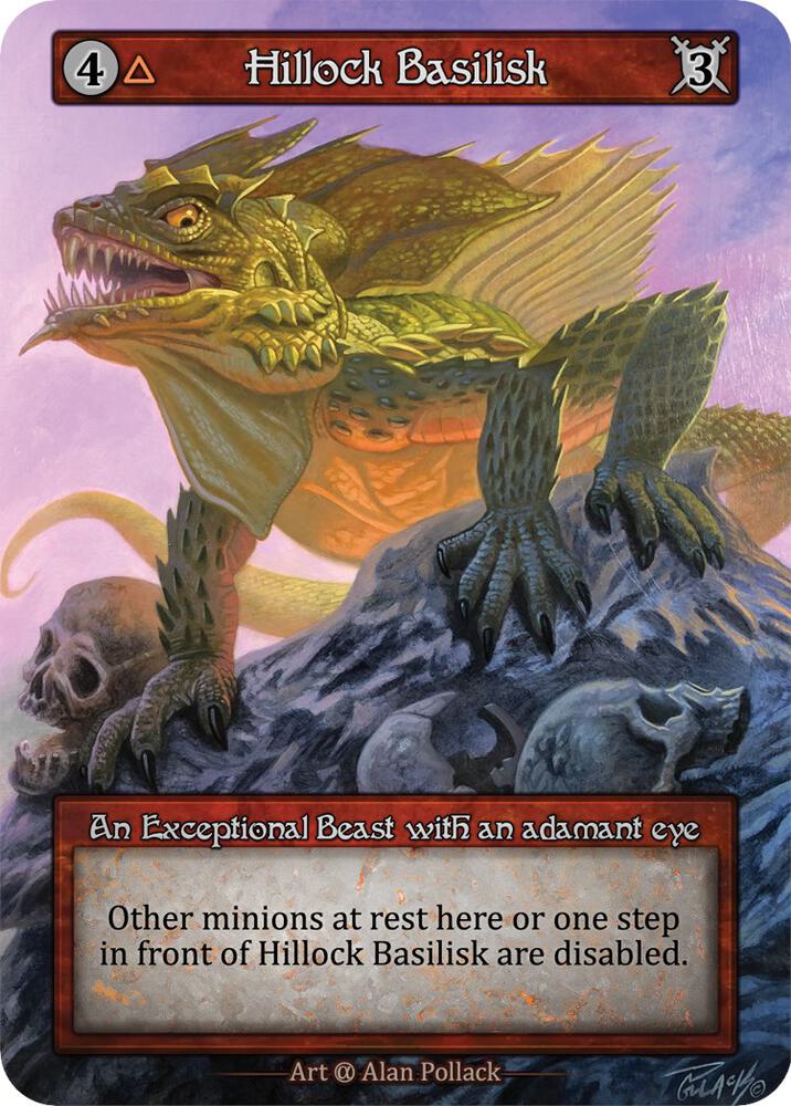 Hillock Basilisk (Preconstructed Deck) - Alpha (Non-Foil)