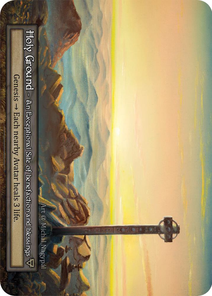 Holy Ground (Preconstructed Deck) - Alpha (Non-Foil)