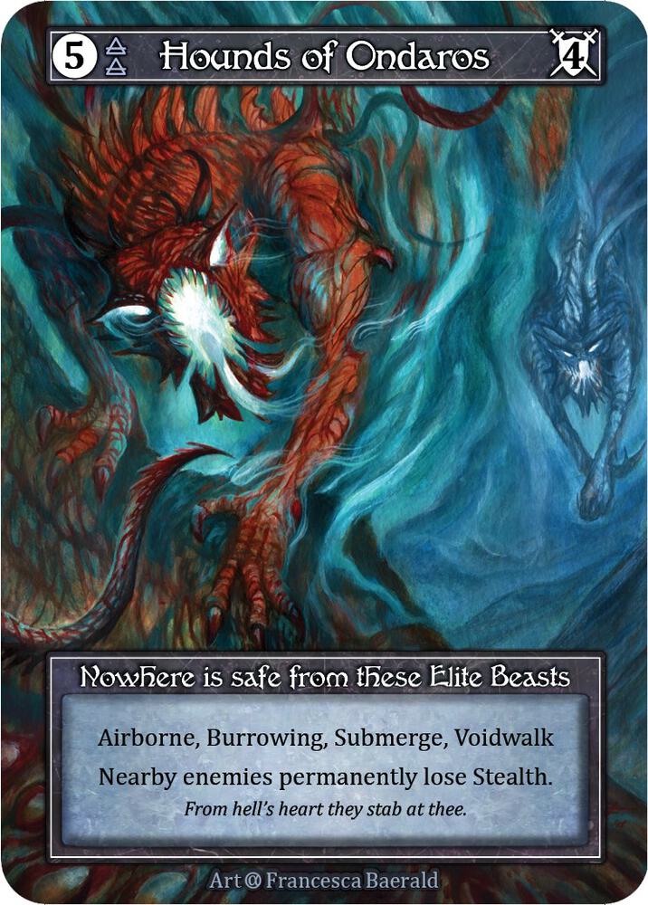 Hounds of Ondaros - Alpha (Foil)