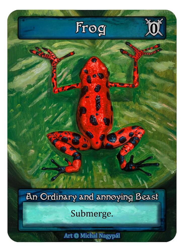 Frog (Red) (Box Topper) - Alpha (Non-Foil)