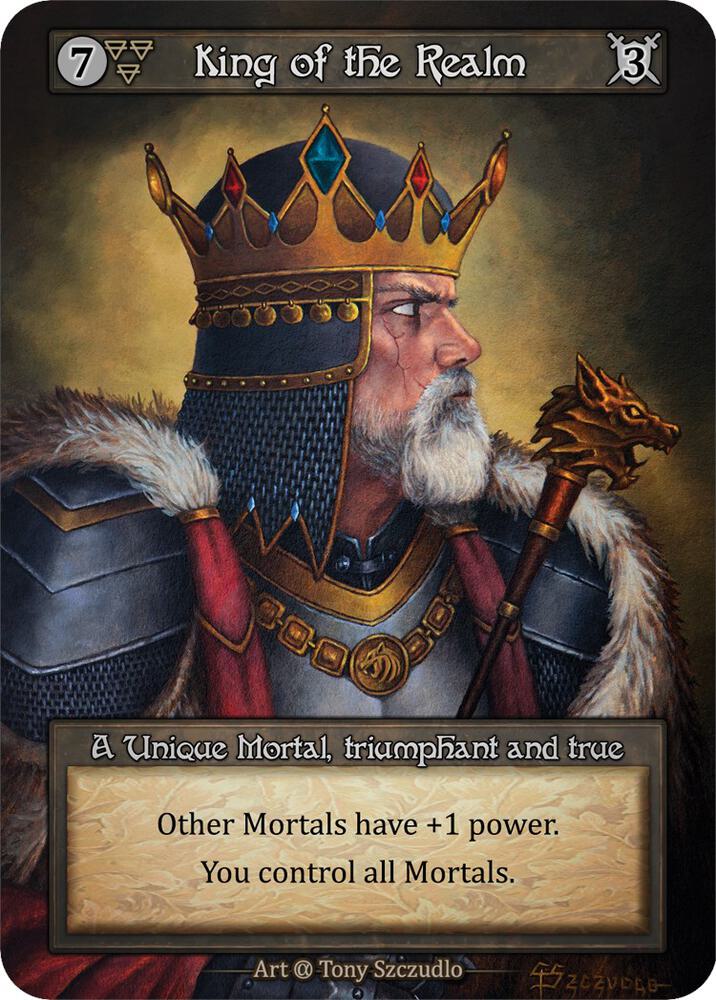 King of the Realm (Preconstructed Deck) - Alpha (Non-Foil)