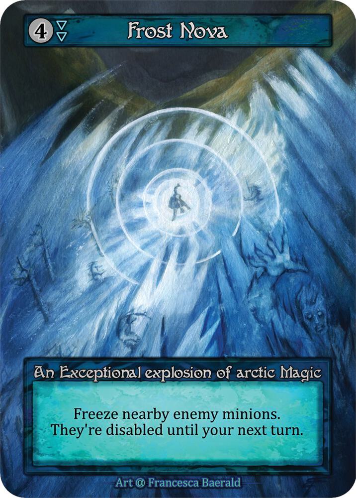 Frost Nova (Preconstructed Deck) - Alpha (Non-Foil)