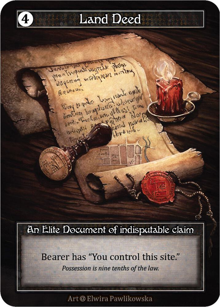 Land Deed - Alpha (Foil)