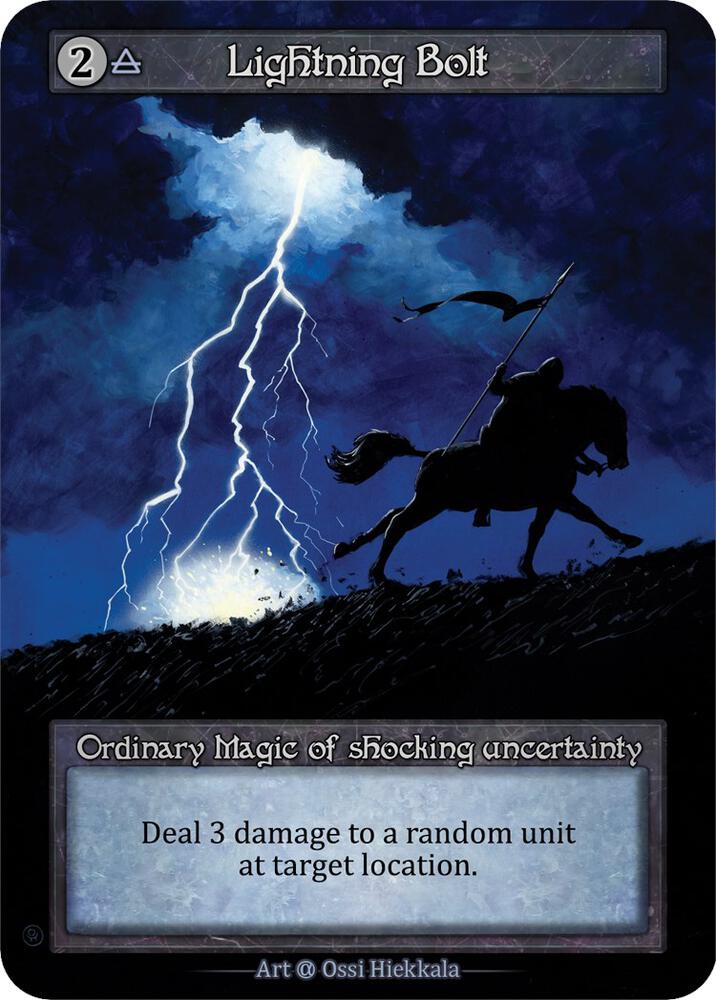 Lightning Bolt (Preconstructed Deck) - Alpha (Non-Foil)