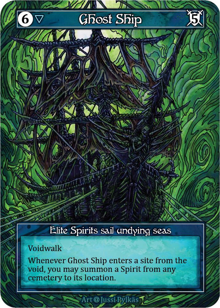 Ghost Ship - Alpha (Foil)