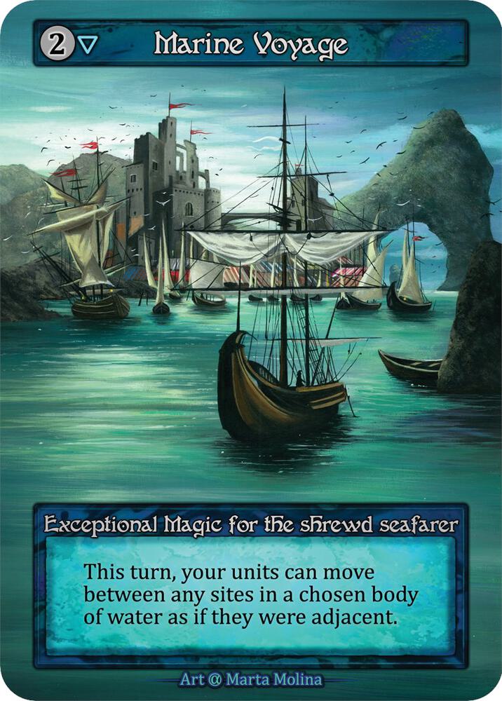 Marine Voyage (Preconstructed Deck) - Alpha (Non-Foil)