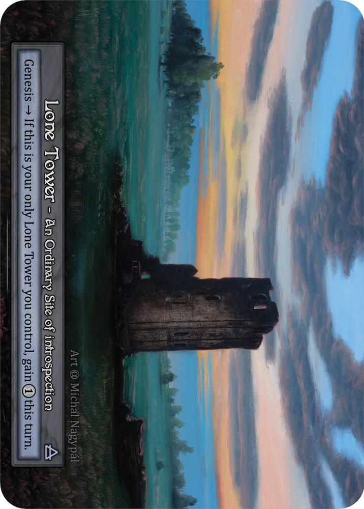 Lone Tower (Preconstructed Deck) - Alpha (Non-Foil)