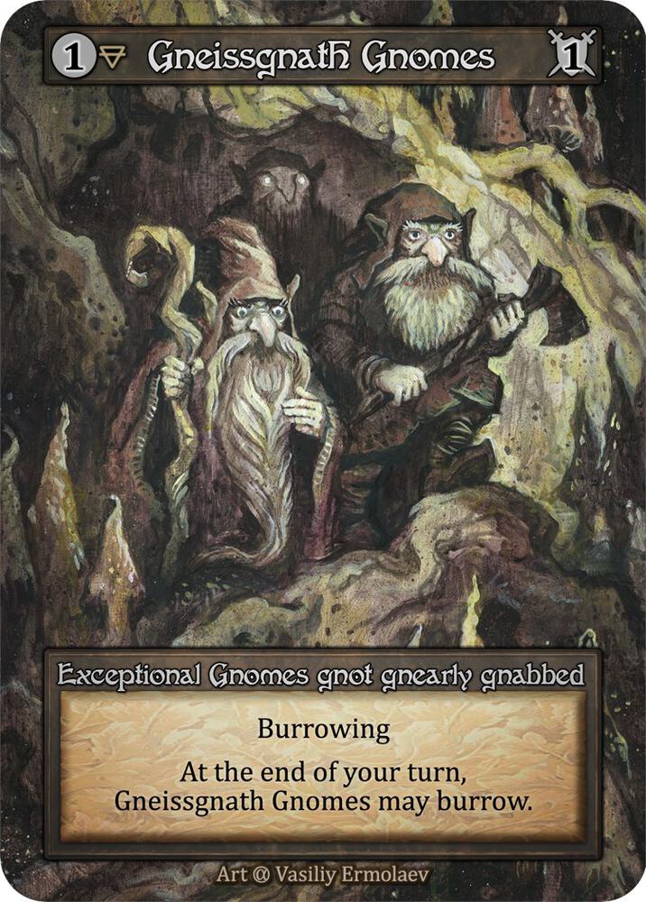 Gneissgnath Gnomes - Alpha (Non-Foil)