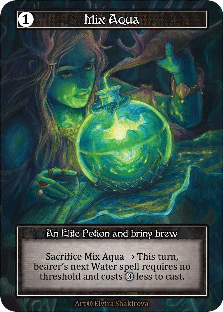 Mix Aqua - Alpha (Foil)