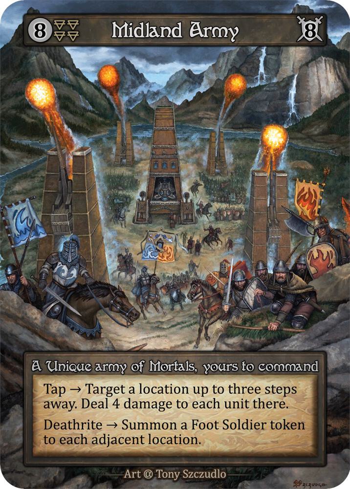 Midland Army (Preconstructed Deck) - Alpha (Non-Foil)