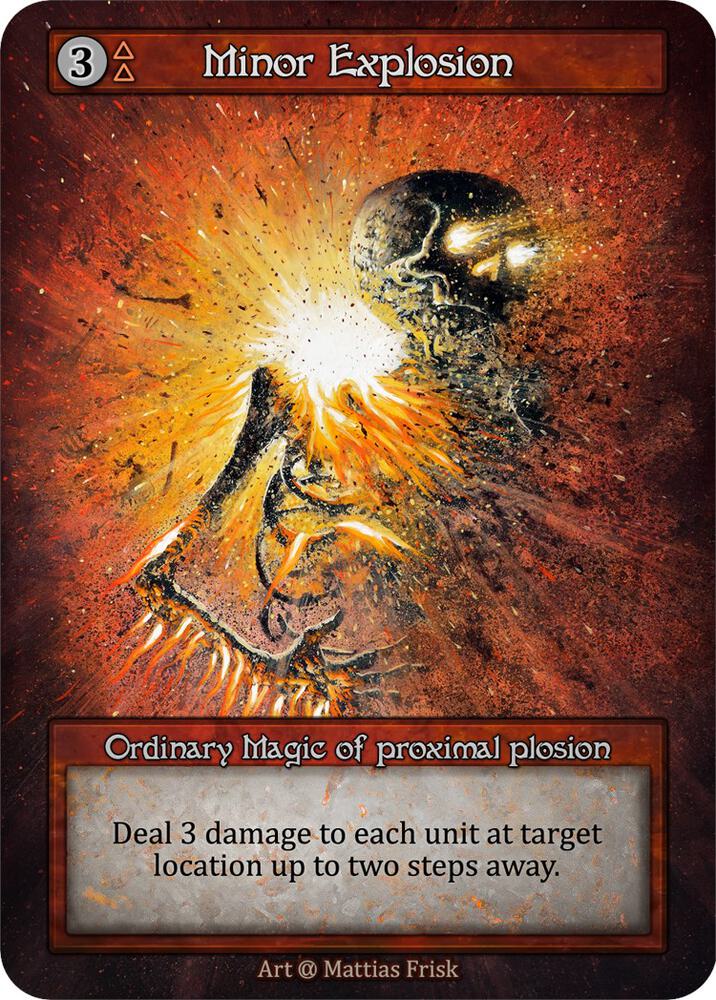 Minor Explosion - Alpha (Non-Foil)