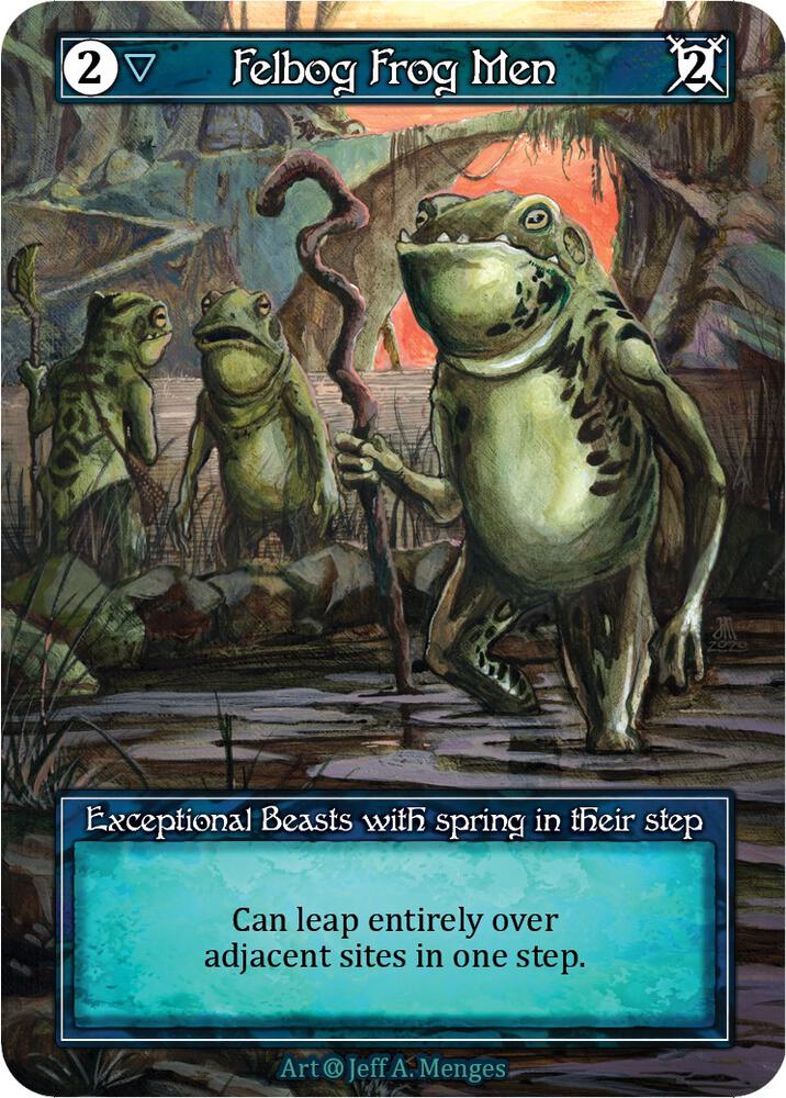 Felbog Frog Men - Alpha (Foil)
