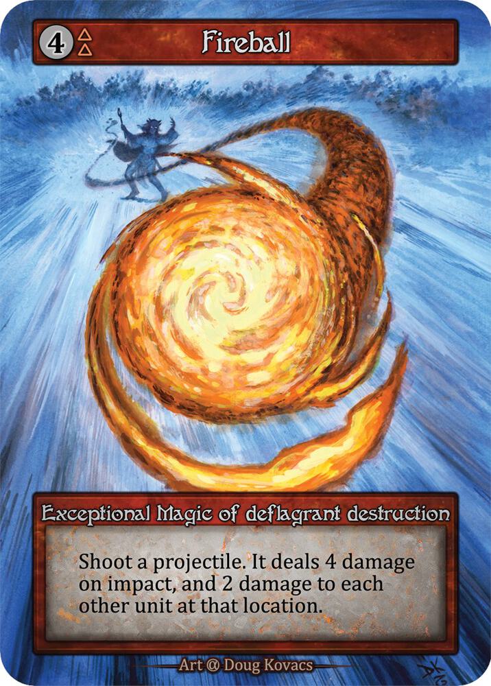 Fireball (Preconstructed Deck) - Alpha (Non-Foil)