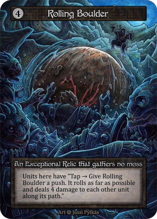 Rolling Boulder - Alpha (Non-Foil)