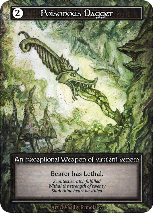 Poisonous Dagger - Alpha (Foil)