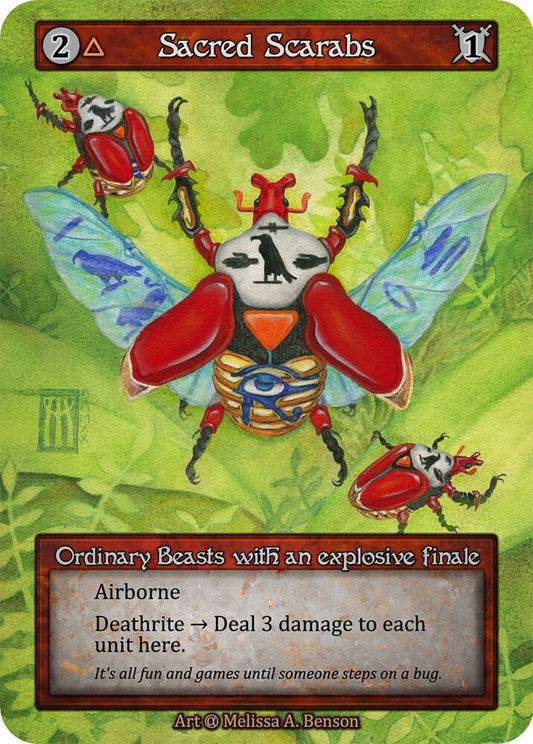 Sacred Scarabs - Alpha (Non-Foil)