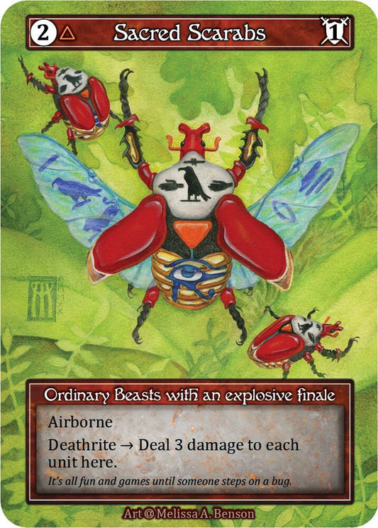 Sacred Scarabs - Alpha (Foil)