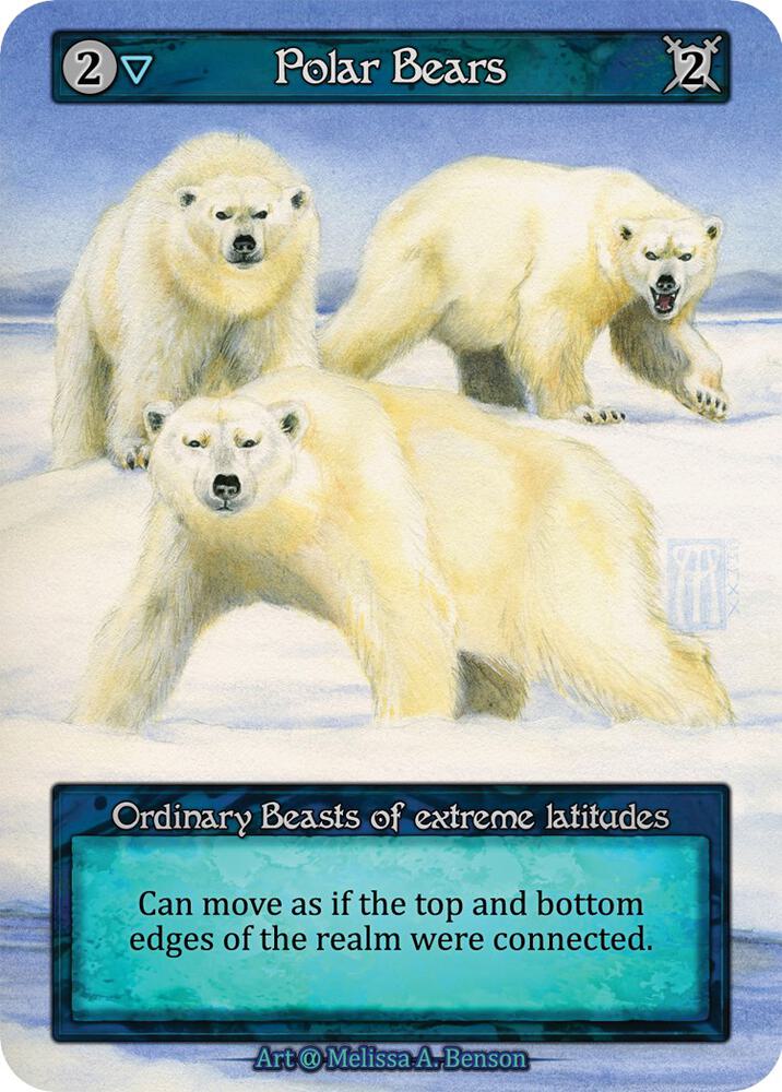 Polar Bears (Preconstructed Deck) - Alpha (Non-Foil)